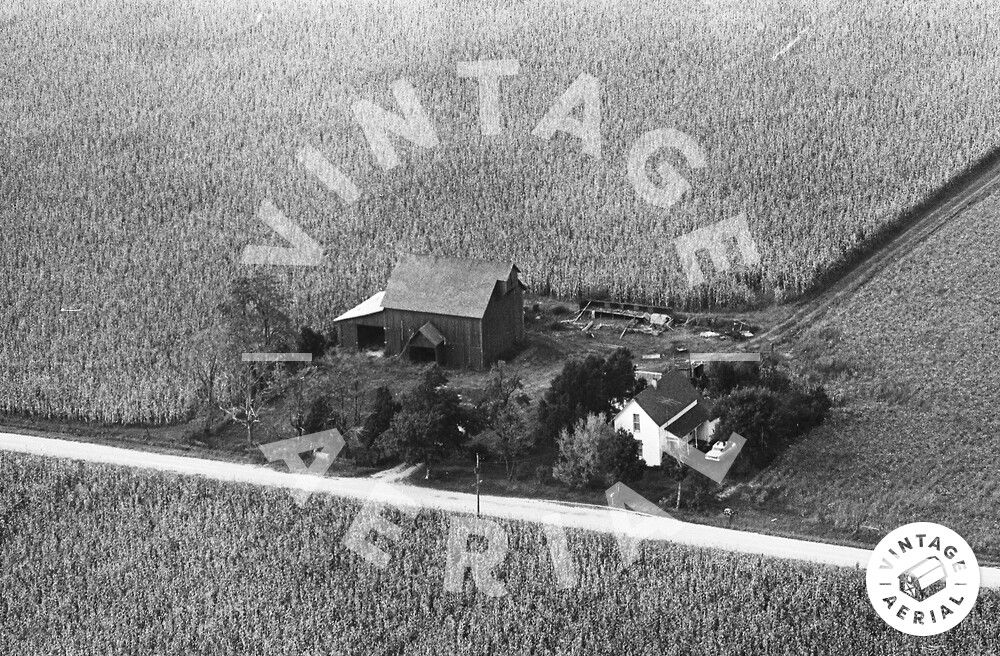 Vintage Aerial Indiana Howard County 1964 37RHO9