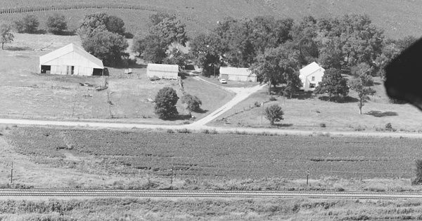 Vintage Aerial photo from 1979 in Miami County, KS