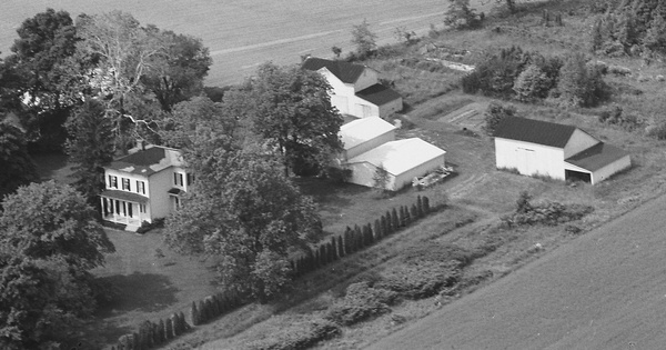 Vintage Aerial photo from 1983 in Huron County, OH