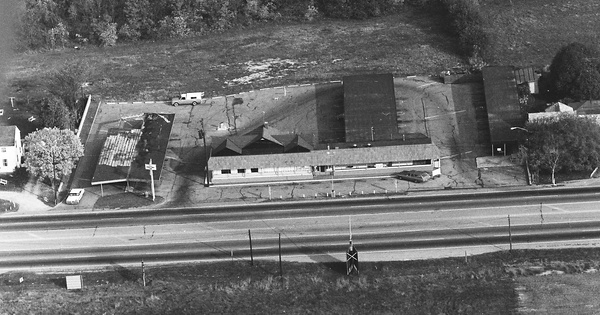 Vintage Aerial photo from 1970 in Ross County, OH