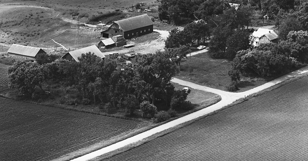 Vintage Aerial photo from 1982 in Union County, SD