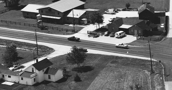 Vintage Aerial photo from 1993 in Wood County, OH