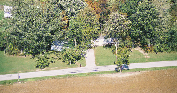 Vintage Aerial photo from 2001 in Williams County, OH