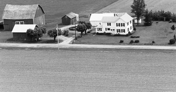 Vintage Aerial photo from 1985 in Wood County, OH