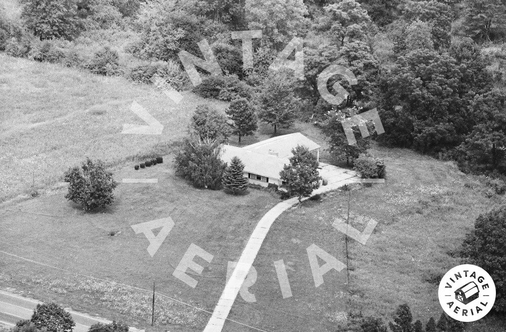 Vintage Aerial Ohio Medina County 1982 184TME21