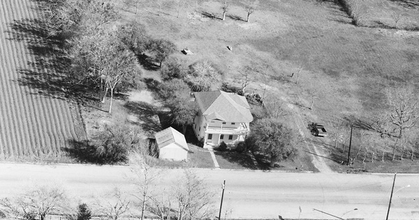 Vintage Aerial photo from 1985 in Victoria County, TX