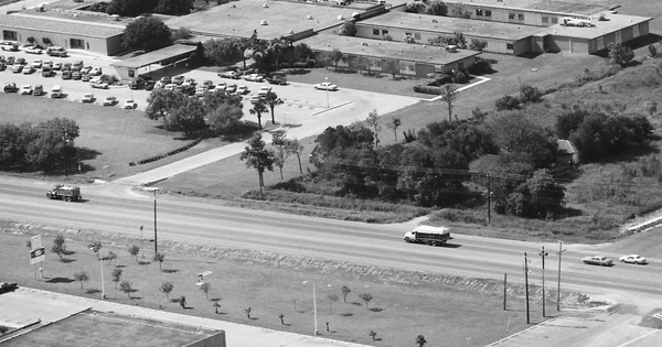 Vintage Aerial photo from 1986 in Nueces County, TX