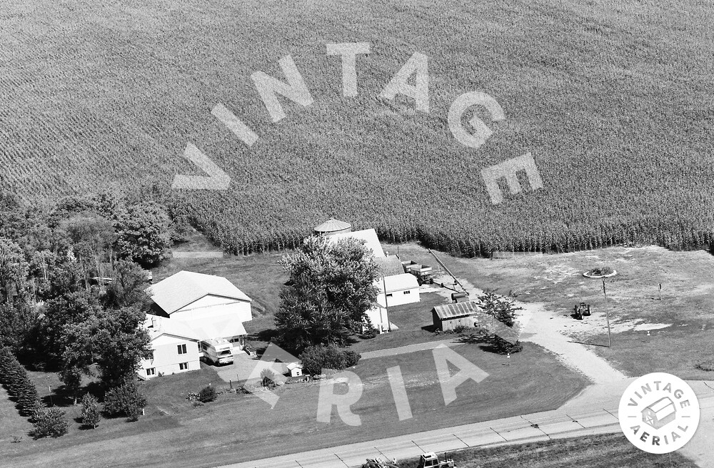 Vintage Aerial Minnesota Watonwan County 1981 36AWAT12