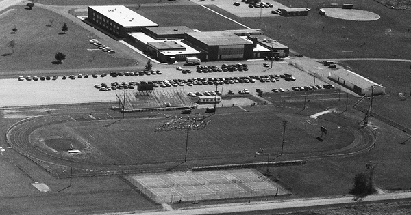 Vintage Aerial photo from 1990 in Marion County, OH