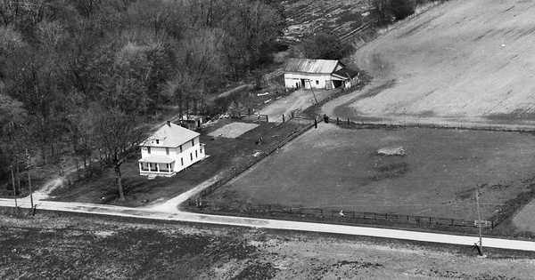 Vintage Aerial photo from 1986 in Marion County, OH