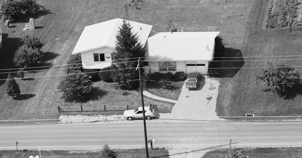 Vintage Aerial photo from 1984 in Lucas County, OH
