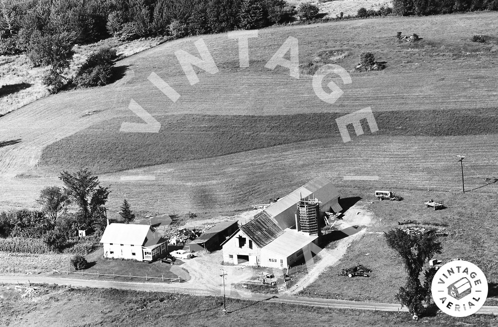 Vintage Aerial Vermont Franklin County 1966 2QFR17