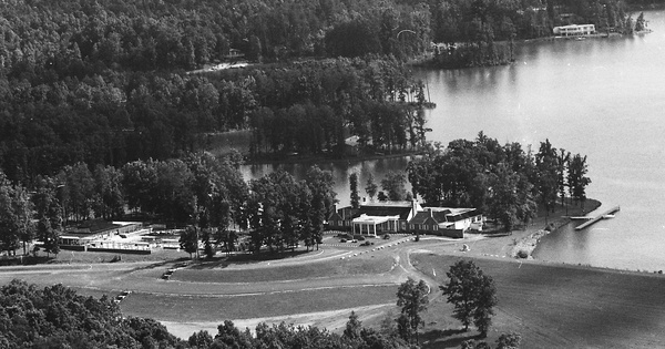 Vintage Aerial photo from 1975 in Orange County, VA