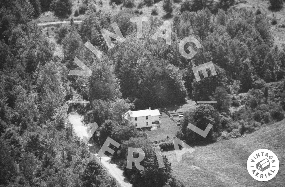 Vintage Aerial New York Tioga County 1990 114WTI28