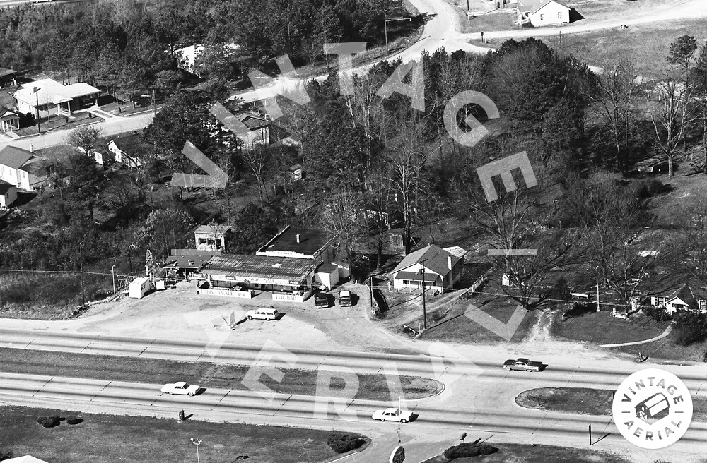 Vintage Aerial North Carolina Wake County 1965 1HWA7