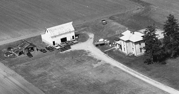 Vintage Aerial photo from 1986 in Greene County, OH