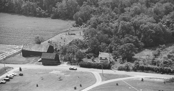 Vintage Aerial photo from 1981 in York County, PA