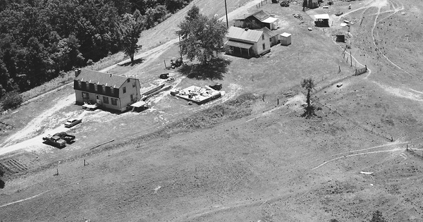 Vintage Aerial photo from 1986 in Putnam County, WV