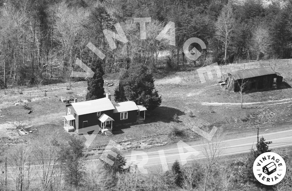 Vintage Aerial North Carolina Stokes County 1987 23AST12