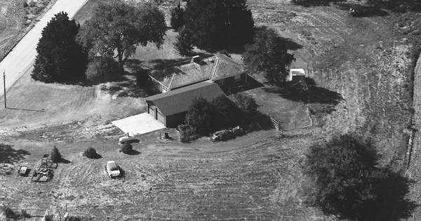 Vintage Aerial photo from 1991 in Sedgwick County, KS