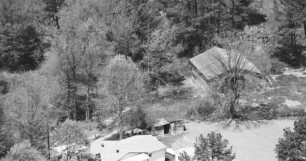 Vintage Aerial photo from 1987 in Jackson County, AL