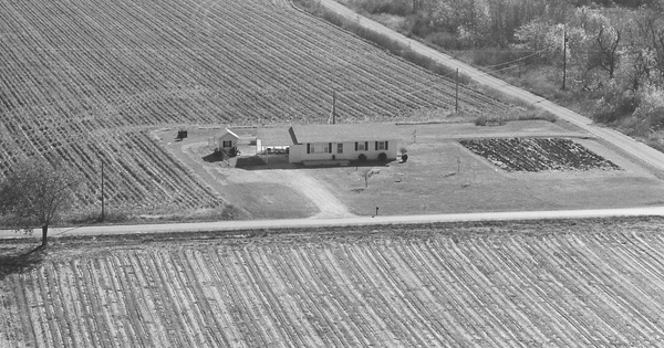 Vintage Aerial photo from 1978 in Jasper County, MO
