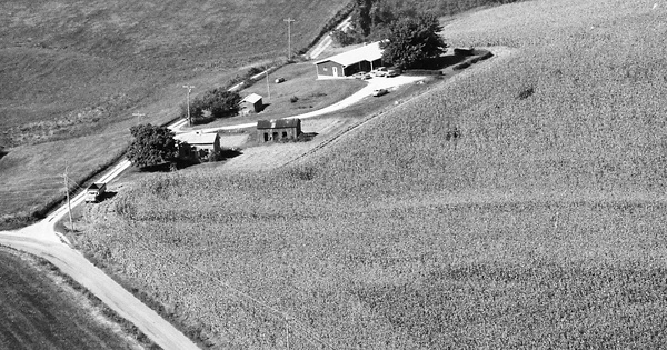 Vintage Aerial photo from 1989 in Ste. Genevieve County, MO