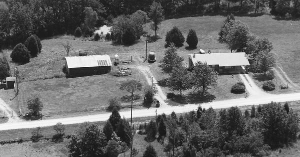 Vintage Aerial photo from 1985 in St. Charles County, MO