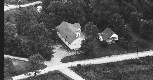 Vintage Aerial photo from 1968 in Pike County, MO