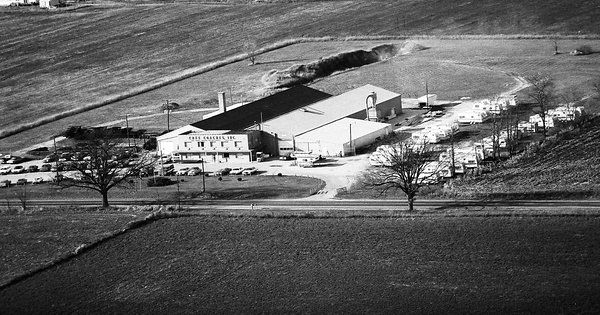 Vintage Aerial photo from 1975 in Cass County, MI