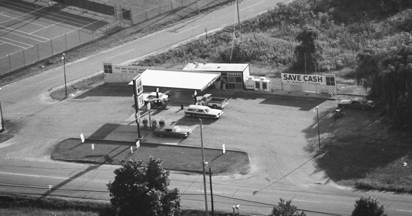 Vintage Aerial photo from 1978 in Allegan County, MI