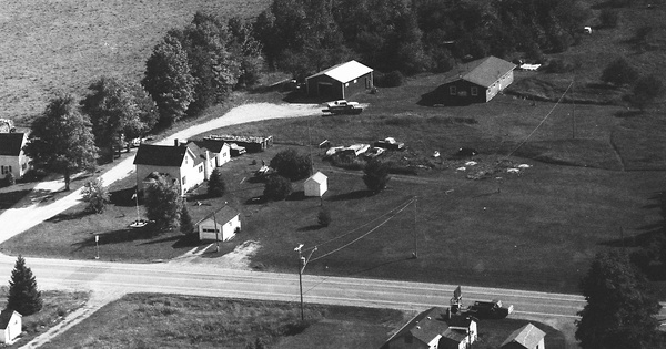 Vintage Aerial photo from 1992 in Alger County, MI