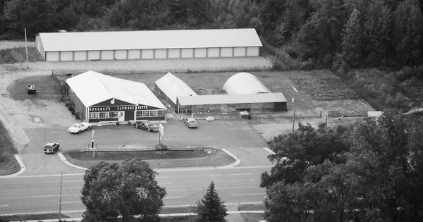 Vintage Aerial photo from 1984 in Midland County, MI