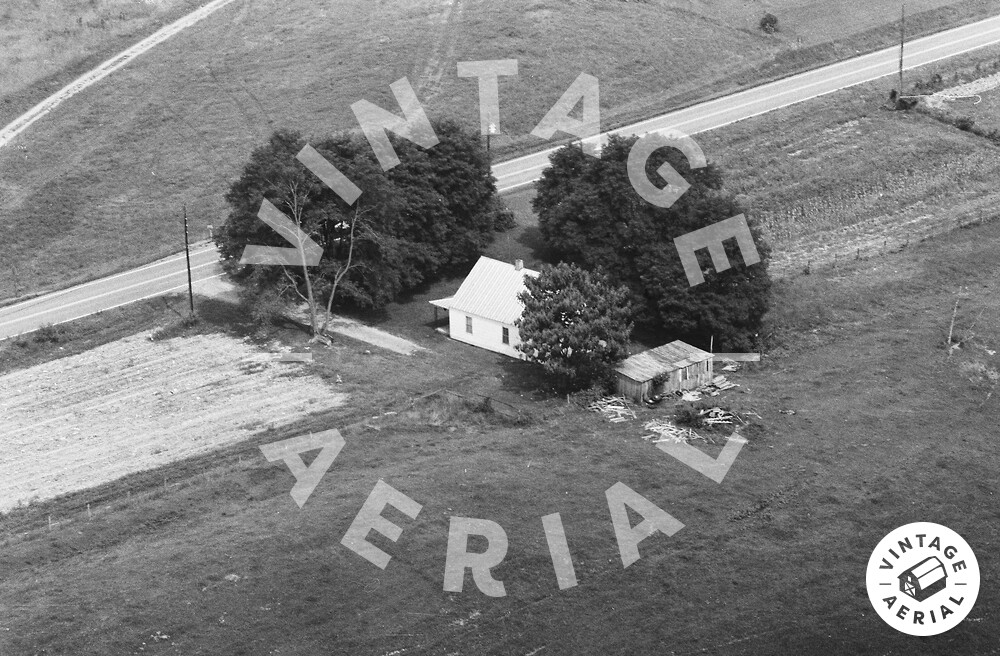 Vintage Aerial Kentucky Adair County 1979 7OAD12