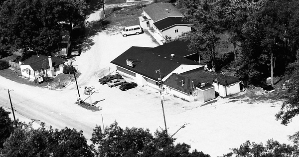 Vintage Aerial photo from 1983 in Iosco County, MI