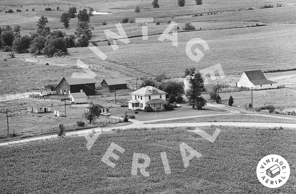 Vintage Aerial Iowa Davis County 1978 21YDA31