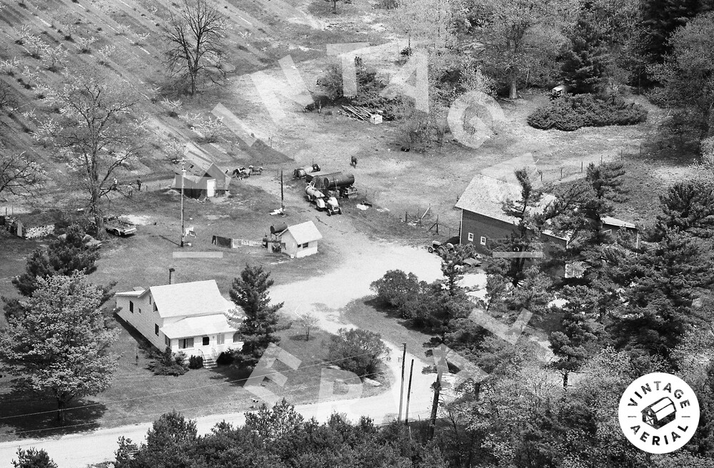 Vintage Aerial Michigan Grand Traverse County 1980 20AGT8