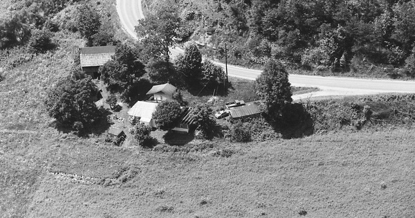 Vintage Aerial photo from 1985 in Magoffin County, KY