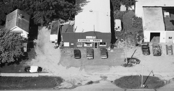 Vintage Aerial photo from 1986 in Kandiyohi County, MN