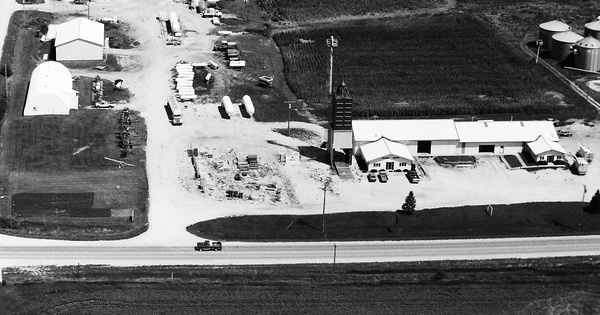 Vintage Aerial photo from 1993 in Warren County, IA