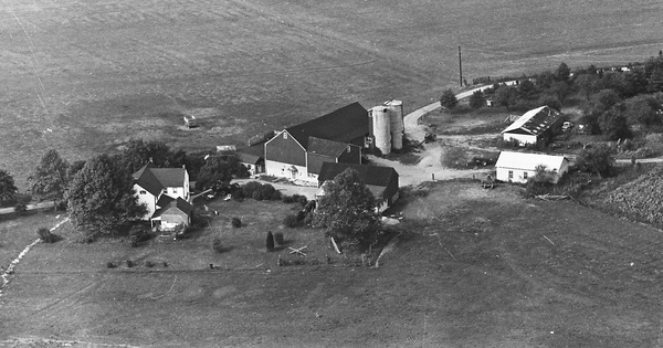 Vintage Aerial photo from 1964 in Montgomery County, PA