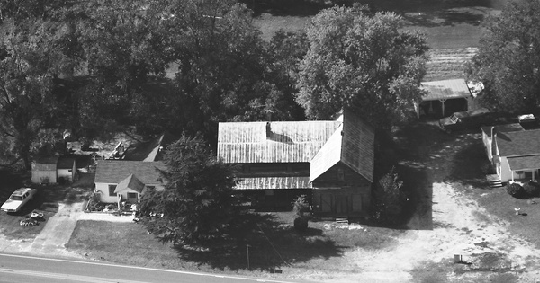 Vintage Aerial photo from 1999 in Franklin County, NC