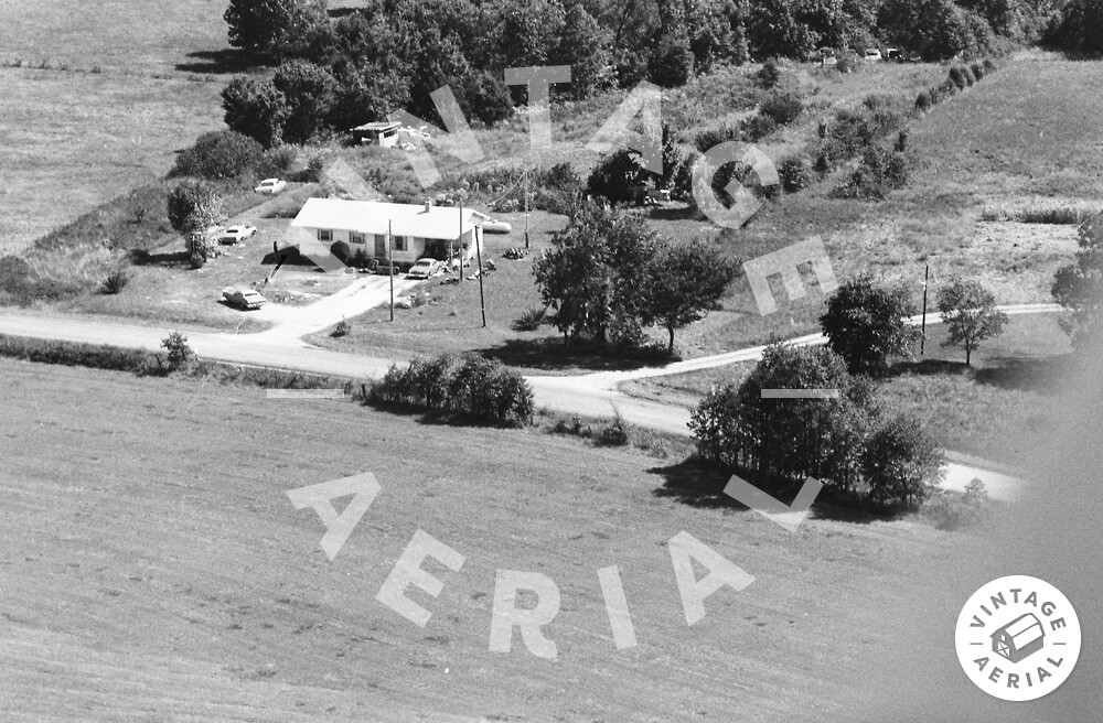 Vintage Aerial Missouri McDonald County 1982 11JMC4