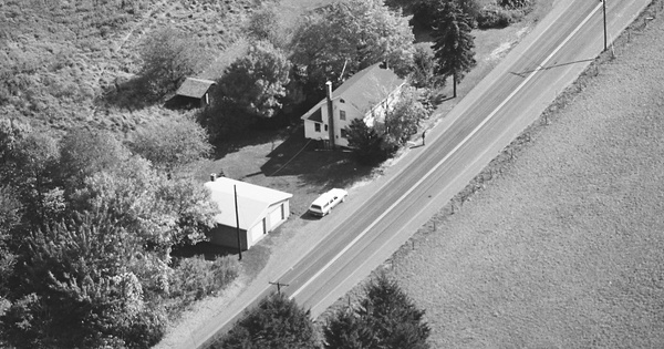 Vintage Aerial photo from 1981 in Clearfield County, PA