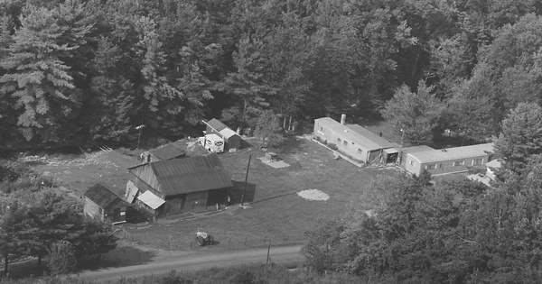 Vintage Aerial photo from 1980 in Clinton County, PA