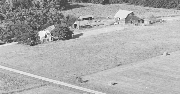 Vintage Aerial photo from 1979 in Clay County, KS