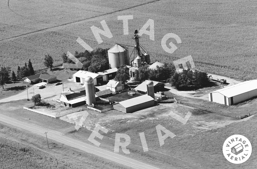 Vintage Aerial Minnesota Sherburne County 1980 28JSH18