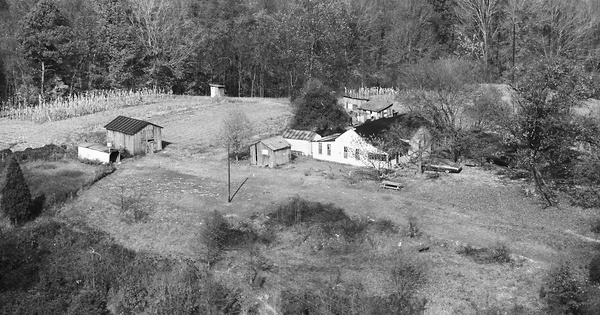 Vintage Aerial photo from 1978 in Butler County, KY