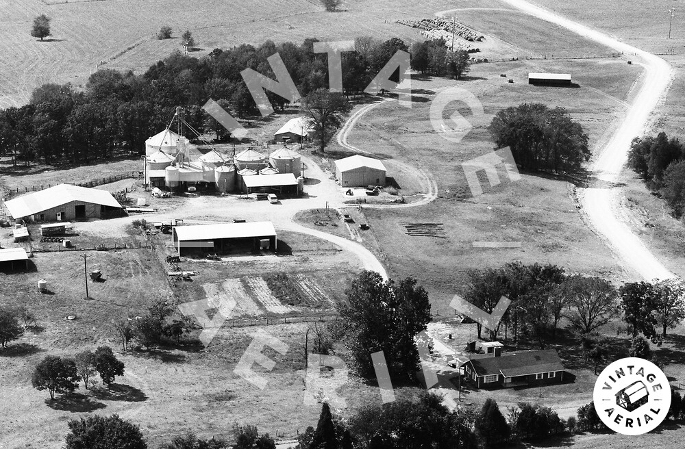 Vintage Aerial Kentucky Caldwell County 1983 116JCAL5