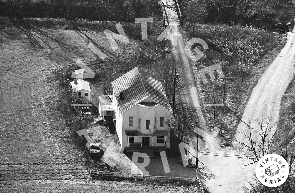 Vintage Aerial Kentucky Carter County 1981 16ICA1